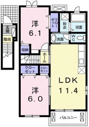 ディア・フリーデンCの間取り画像