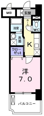 スカイ ガーデン タワーの間取り画像
