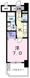 スカイ ガーデン タワーの間取り画像