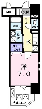 スカイ ガーデン タワーの間取り画像