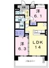 スカイピア彦根の間取り画像