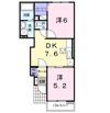 メゾン ブリーズ Ⅰの間取り画像