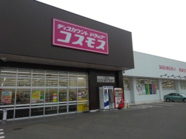 近くのドラッグストアまで750m（徒歩10分）