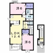 サニープレイスAの間取り画像