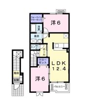 サニープレイスBの間取り画像