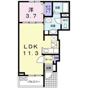 エーデルハウス ローゼⅢの間取り画像