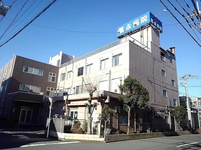近くの鳳永病院まで500m（徒歩7分）