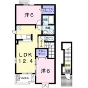 イーストブロードⅠの間取り画像