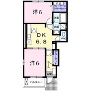 イーストブロードⅡの間取り画像