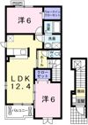 イーストブロードⅡの間取り画像