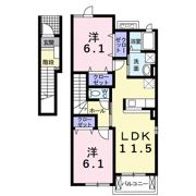 エアリーヒルⅠの間取り画像