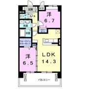 ラフィネ プランスの間取り画像