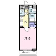 ウエストメゾンAの間取り画像