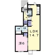 ベルオーブWの間取り画像