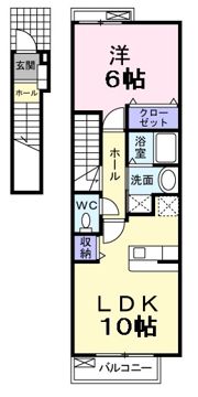 サンライズ・ヴィラ Ⅲの間取り画像