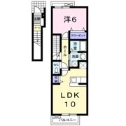 アビタシオンの間取り画像