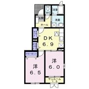 エトワールAの間取り画像