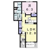 栗の木ハイツの間取り画像