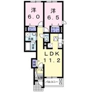 カレント ベルの間取り画像