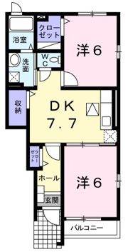 ボヌール・ヴィラの間取り画像