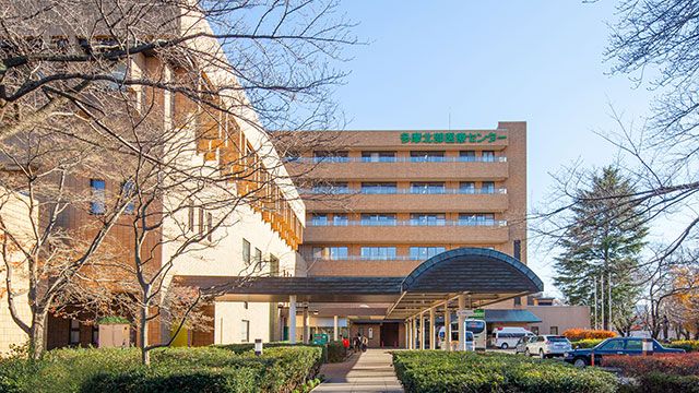 近くの多摩北部医療センターまで1,000m（徒歩13分）