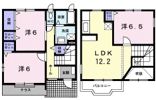 カメリアヒルズ弐番館Aの間取り画像