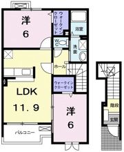 フラットエイトの間取り画像