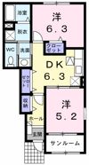 アイリスタウン イストⅠの間取り画像