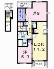プレアデスAの間取り画像