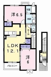 プレアデスBの間取り画像