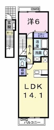 ベルファミーユ Ⅲの間取り画像