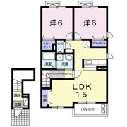 ヴィラルミエ－ルの間取り画像