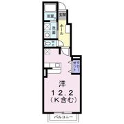 ミルテシェレ Aの間取り画像