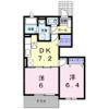 ミルテシェレ Bの間取り画像