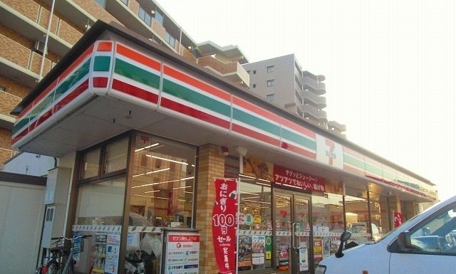 近くのセブンイレブンまで450m(徒歩6分)