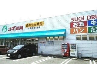 近くのスギ薬局竹島店まで300m(徒歩4分)