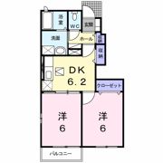 コートドールST Aの間取り画像