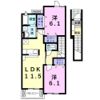 エスペランサ壱番館の間取り画像