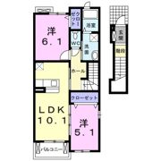 エスペランサ弐番館の間取り画像