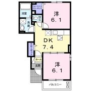 ピュアハウス Bの間取り画像