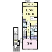 ソレアード山代の間取り画像