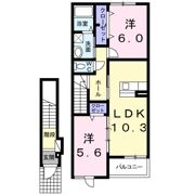 ファインブルク・Kの間取り画像