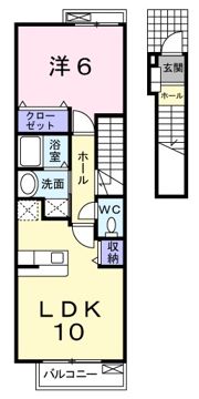 ボヌールメゾンの間取り画像