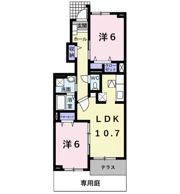 クラール・ミルト F．Uの間取り画像