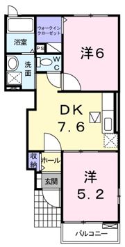 サンリット・ハーモニーBの間取り画像