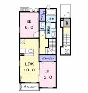 ベルメゾン都 Ⅴの間取り画像