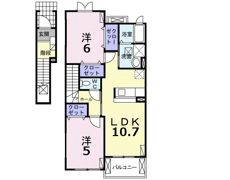 アルバⅡの間取り画像