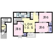 メイプルコートの間取り画像