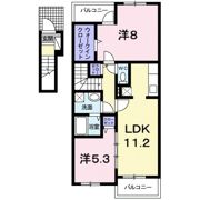 サンリットⅡの間取り画像