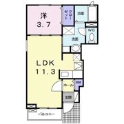 クリエンテⅡの間取り画像
